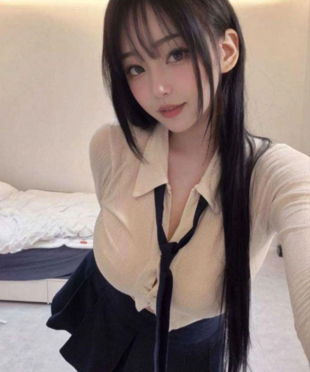 可调教的反差妹妹 颜值不错~皮肤嫩滑紧致鲜嫩~散发着一股嫩气可无套（可内射）有体检